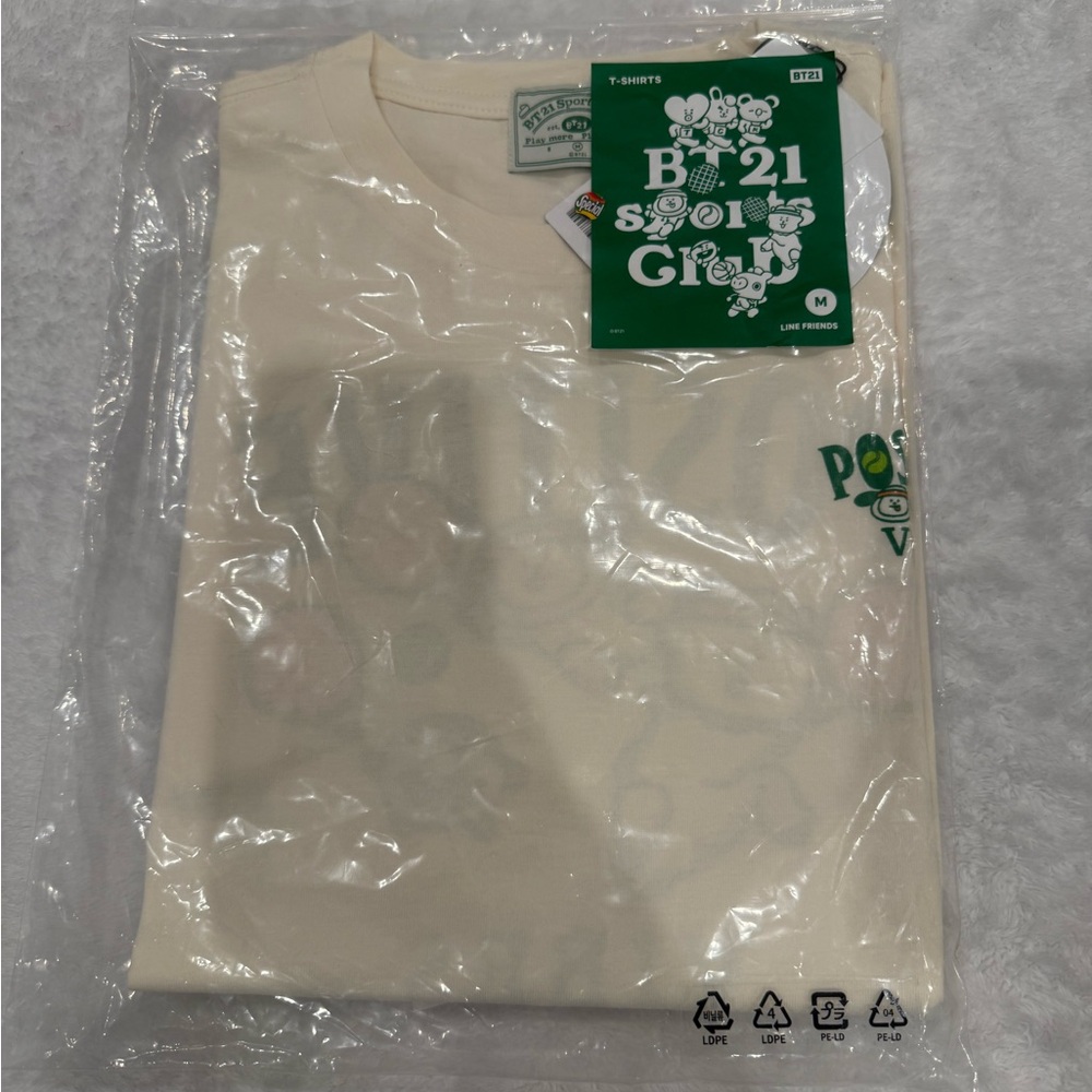 Line Friends BT21 Sports Club Positive Vibe T-Shirt